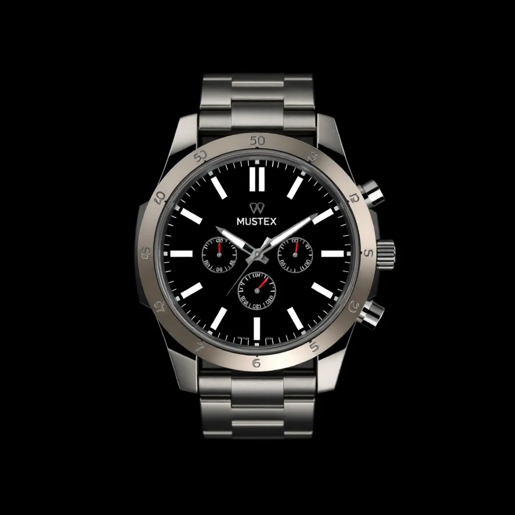 Casio Classic Silver-Tone Stainless Steel Band Date Indicator Watch